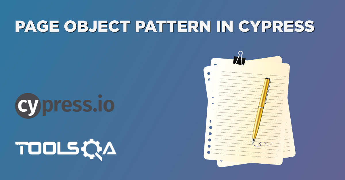 Page Object Pattern  in Cypress
