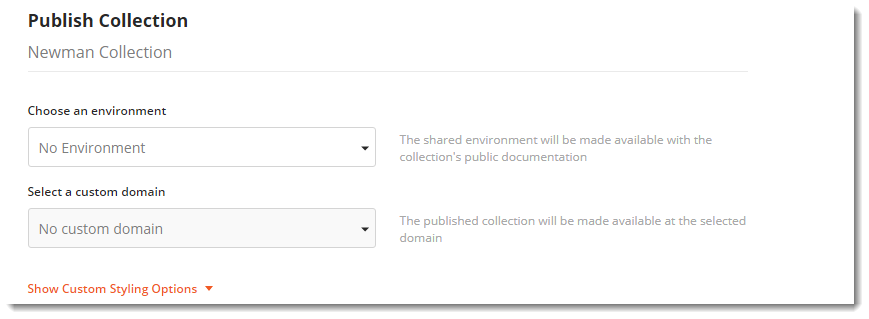 postman generate api documentation