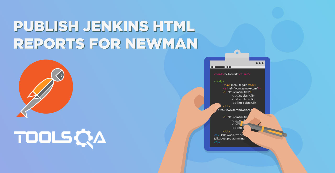 How to Publish Jenkins HTML Reports for Newman?