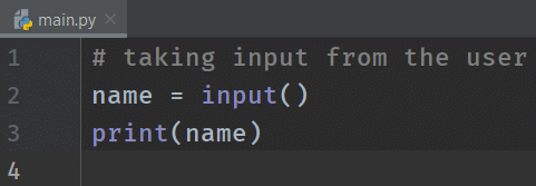 Python Input Function
