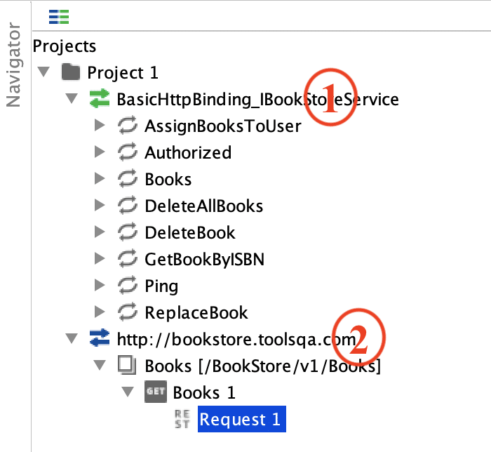 REST and SOAP both imported in one project in SoapUI