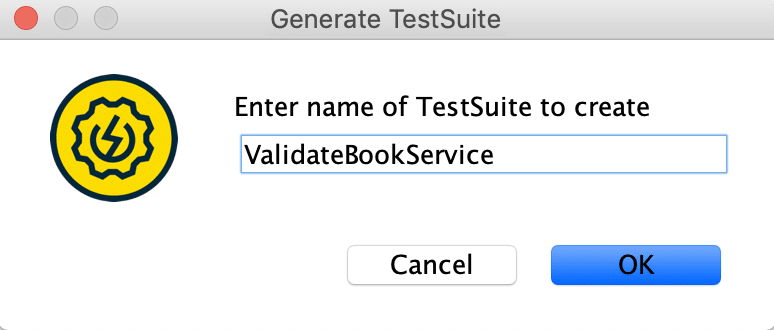 Specifying name of the TestSuite while auto generating TestSuite