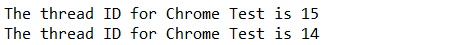 test execution time for parallel testing in TestNG