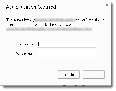 Chrome Authentication