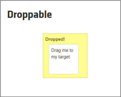 Droppable